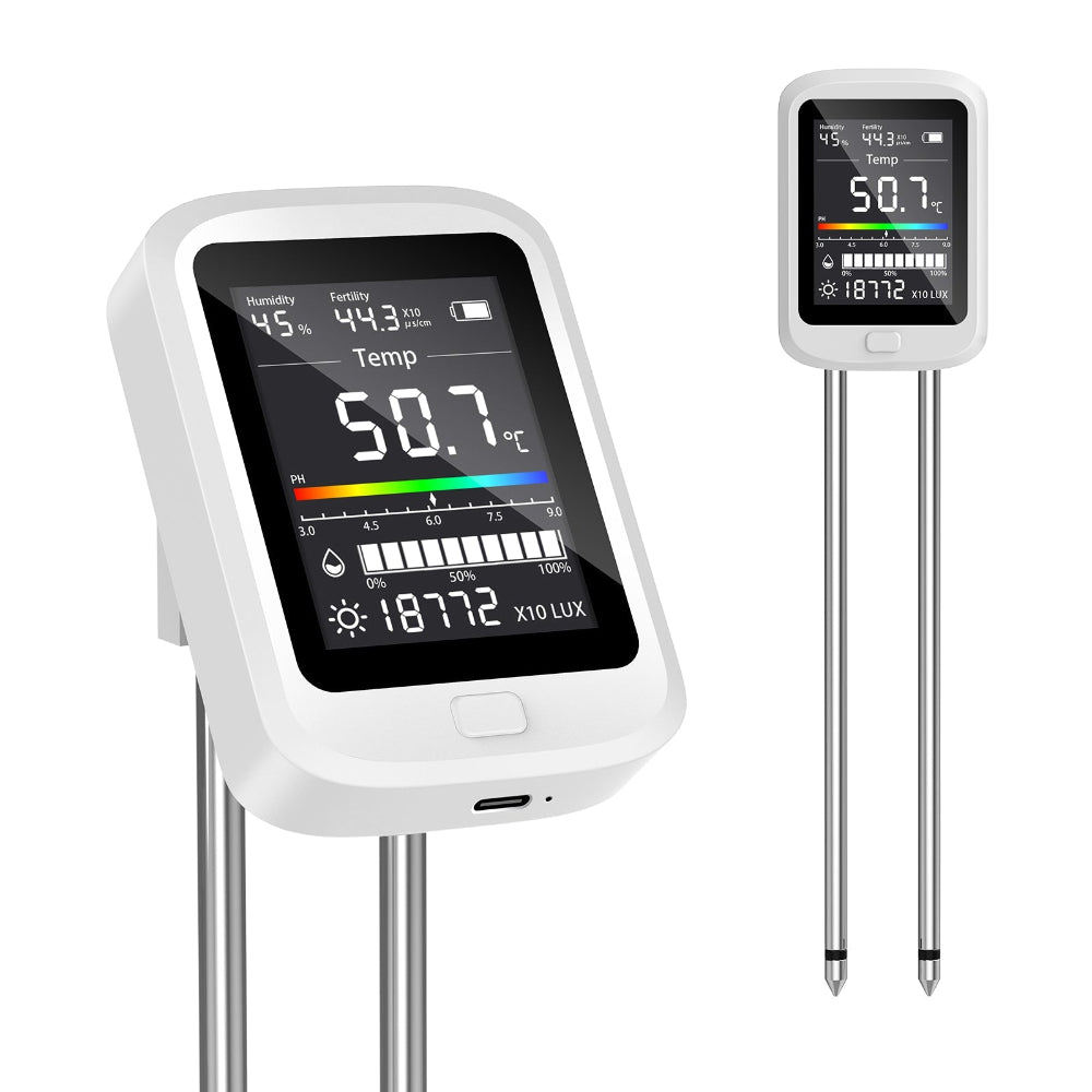 6-in-1 Digital Soil Meter:Unlock the Secrets of Your Soil